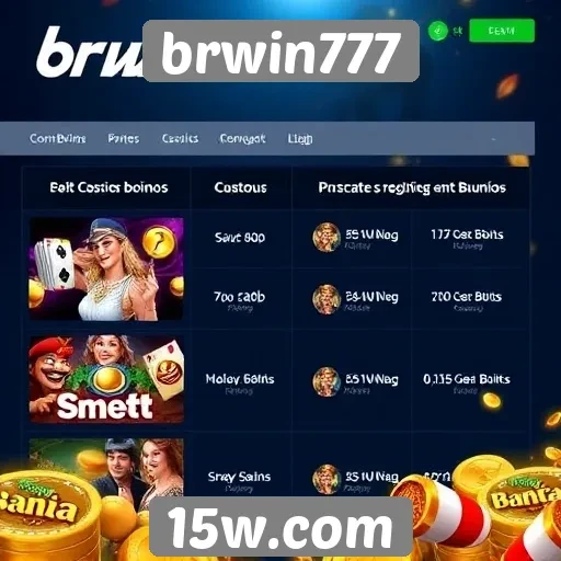 novos bônus e promoções no brwin777